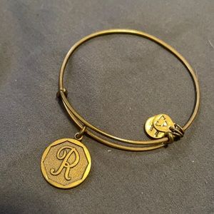 Alex and Ani “R” Letter bracelet